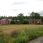 Vöyrin kirkonseutua nykyasussaan, kuva vuodelta 2007.